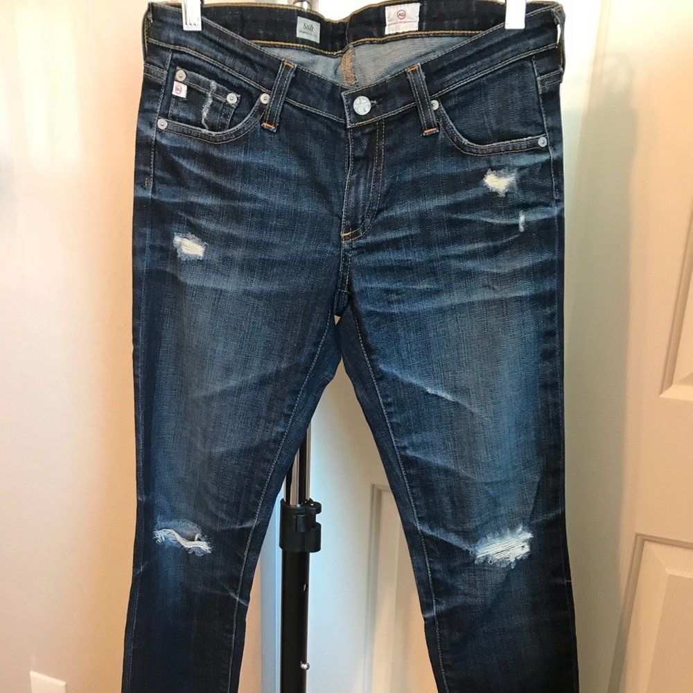AG Stilt Cigarette Leg Jeans